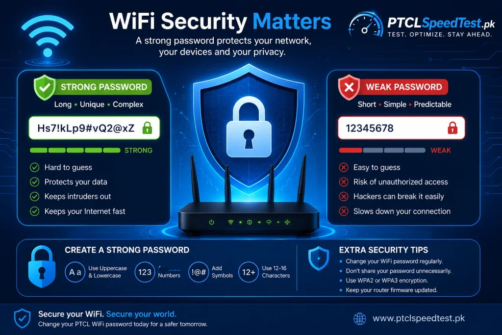 Create PTCL Router Modem Password